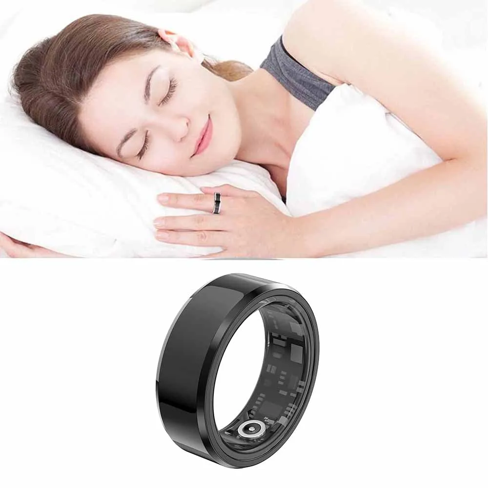 Smart Ring Fitness Tracker Bluetooth Sleep Monitoring Health Ring