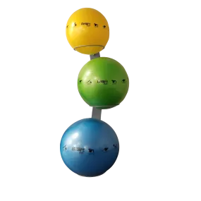 Smart Stability Ball Rack, Wall Mounted Commercial Package