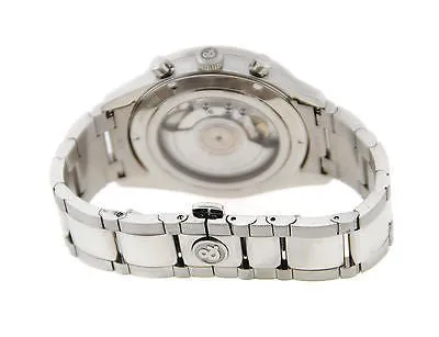 Sold!!! Bell & Ross Vintage Officer Silver Pilot Chronograph Stainless Steel Watch BR126