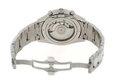 Sold!!! Bell & Ross Vintage Officer Silver Pilot Chronograph Stainless Steel Watch BR126