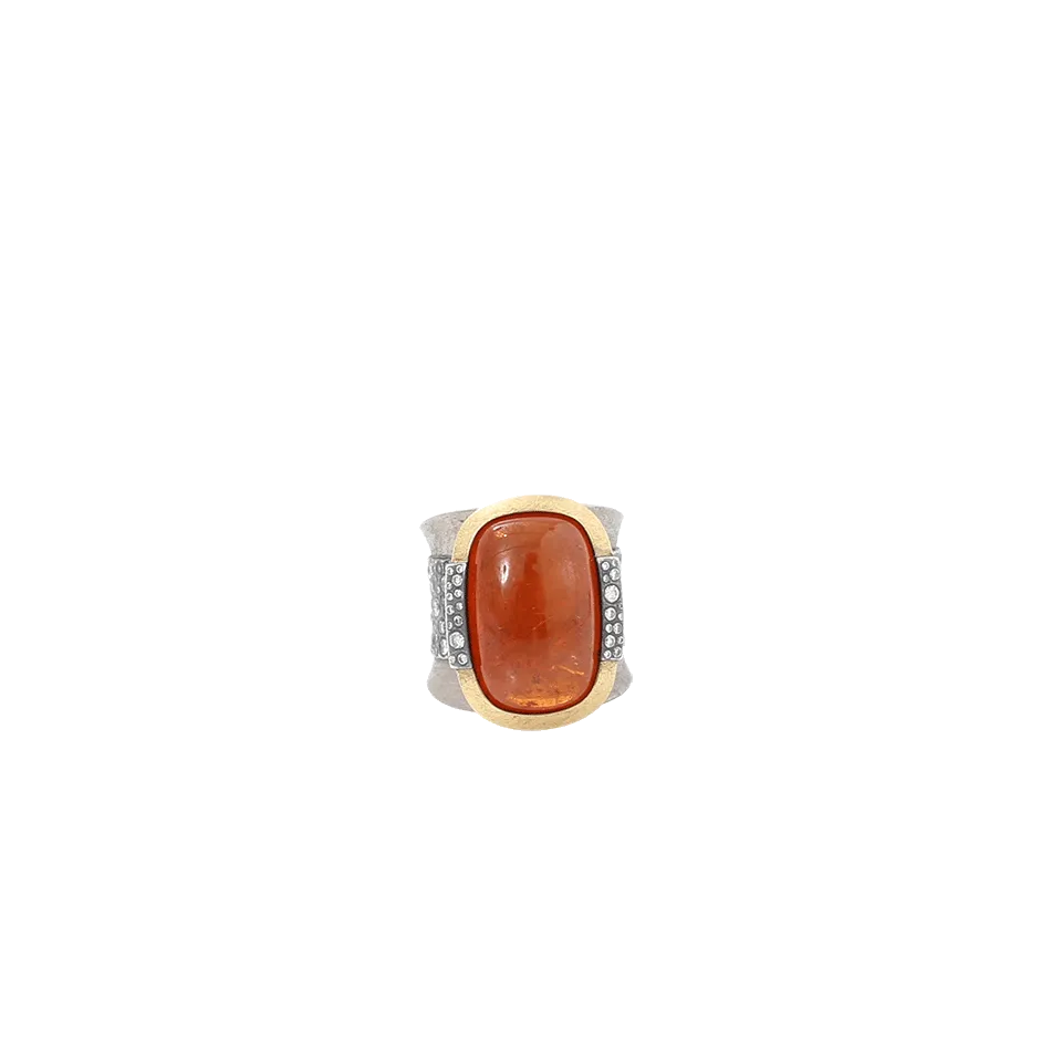 Spessartine Garnet Ring