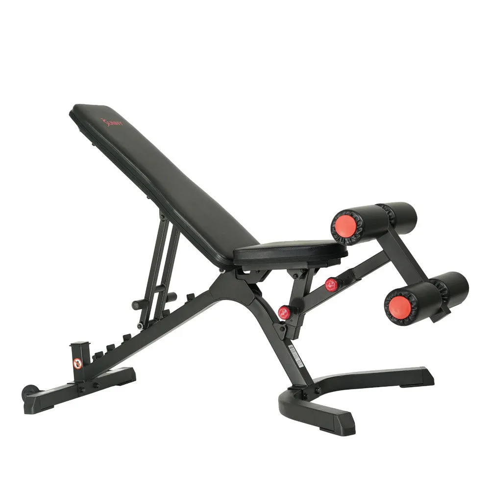 Sunny Health & Fitness Adjustable Utility Weight Bench