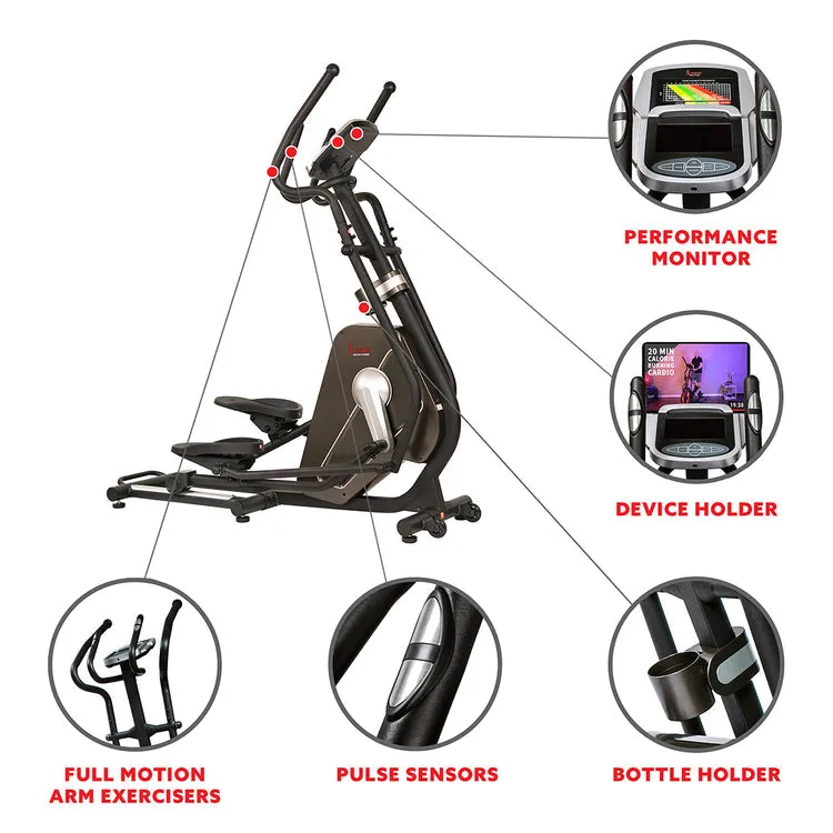 Sunny Health & Fitness Circuit Zone Elliptical SF-E3862