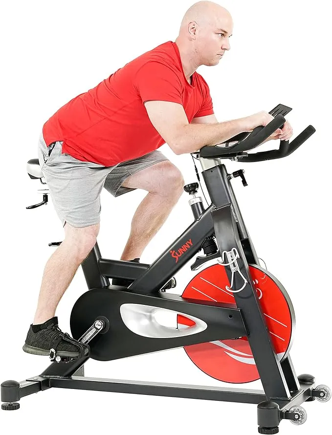 Sunny Health & Fitness Evolution Pro II Magnetic Belt Drive Indoor Cycling Bike - SF-B1986
