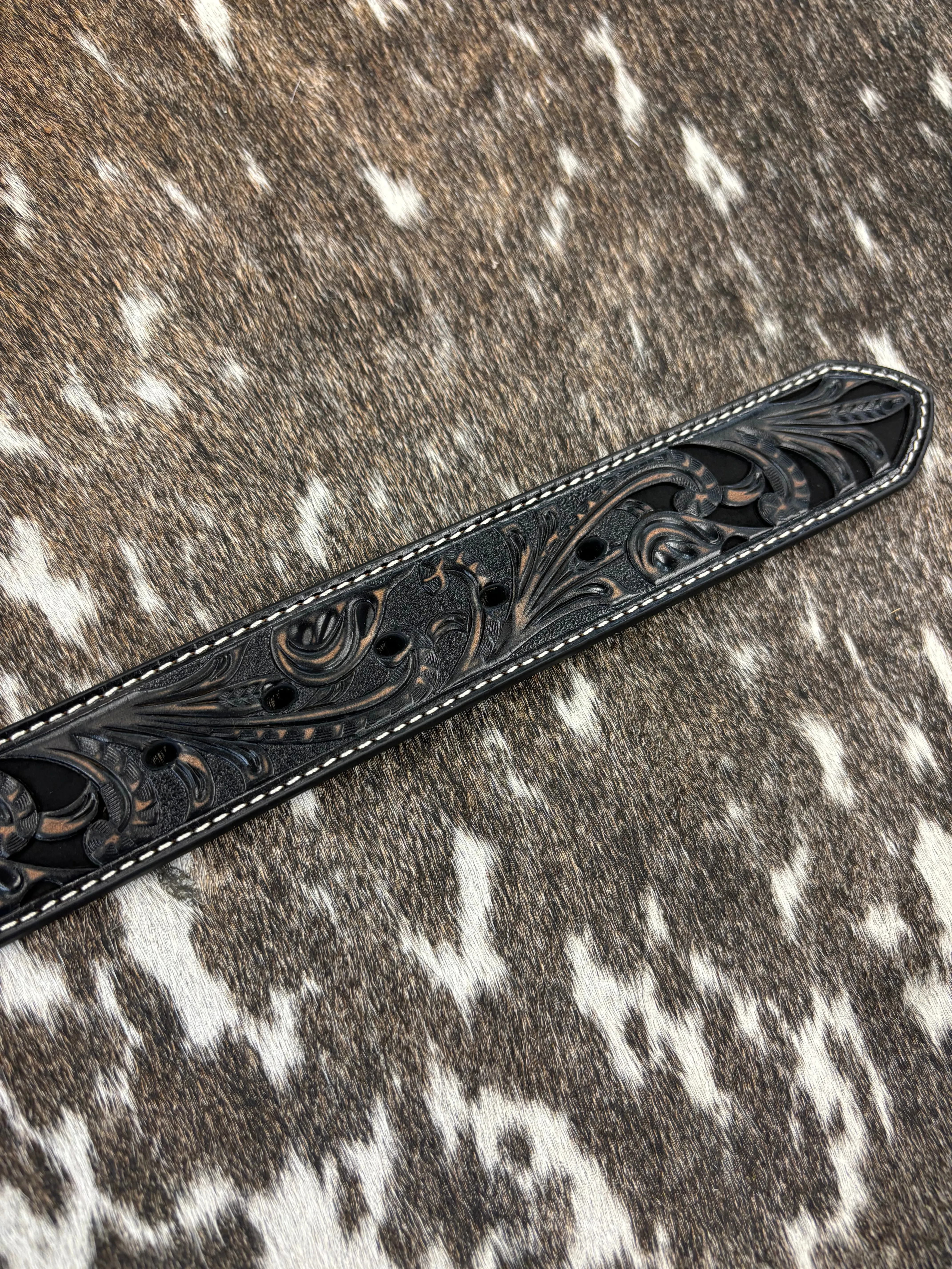 The Ariat Amarillo Tooled Belt