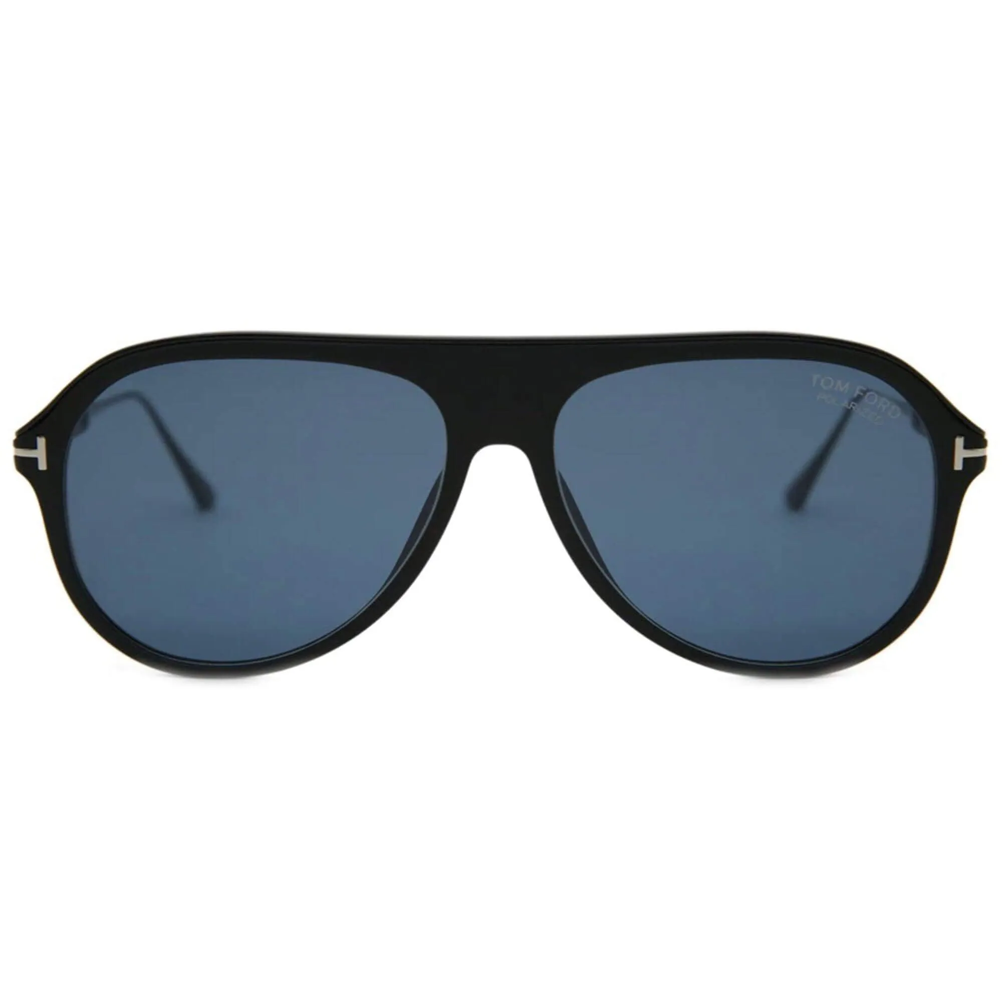 Tom Ford Men's Sunglasses - Nicholai Matte Black Frame Smoke Blue Lenses | FT06245702D