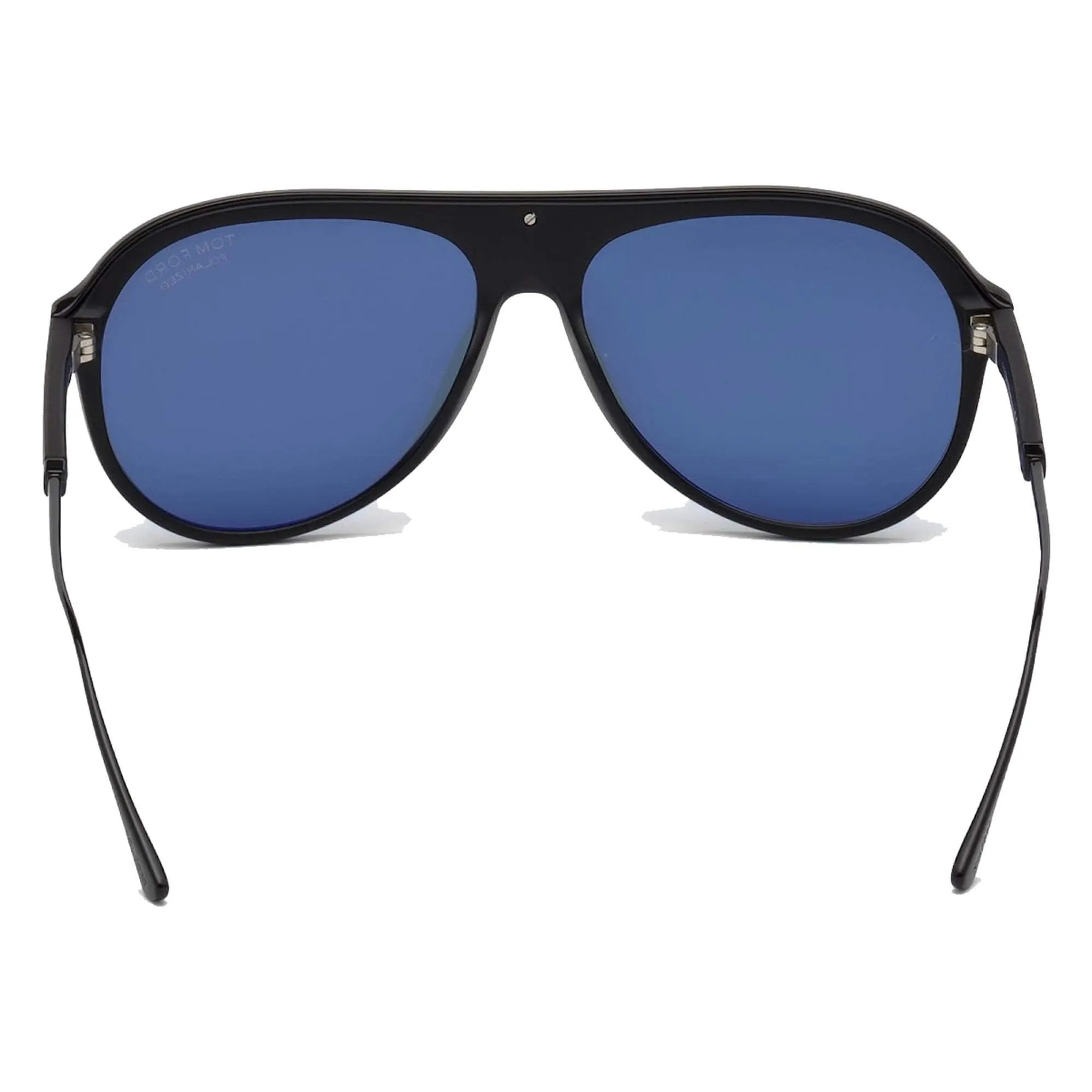 Tom Ford Men's Sunglasses - Nicholai Matte Black Frame Smoke Blue Lenses | FT06245702D