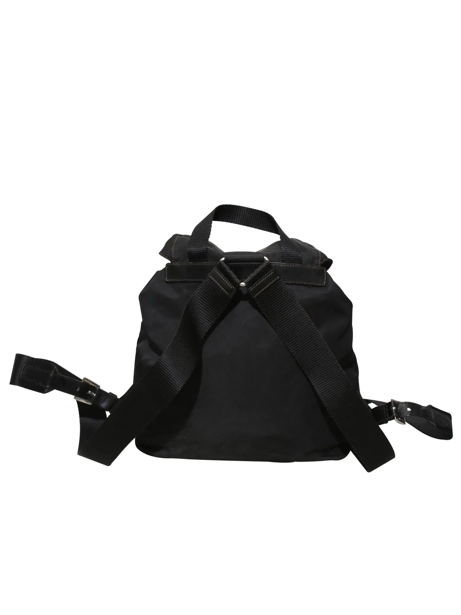 Vintage Mini Nylon Drawstring Backpack