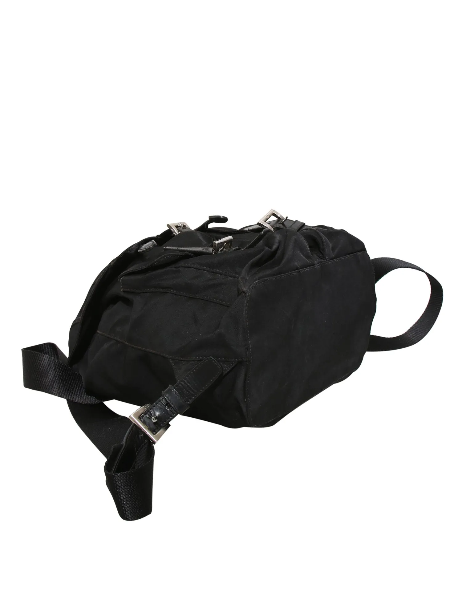 Vintage Mini Nylon Drawstring Backpack