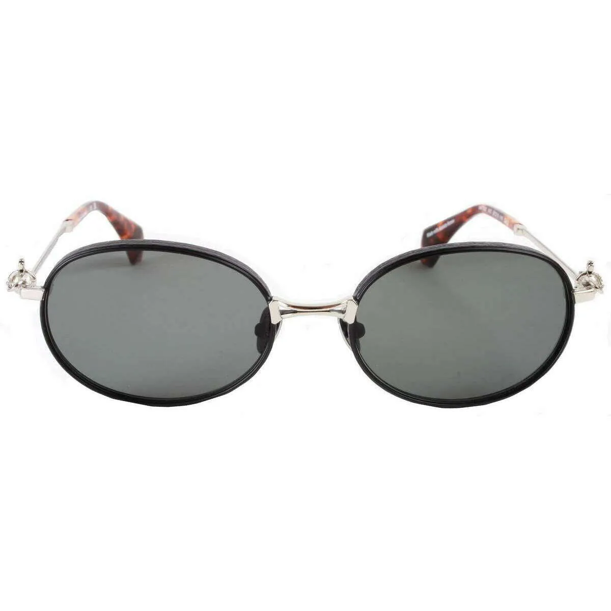 Vivienne Westwood Small Oval Sunglasses - Matte Black