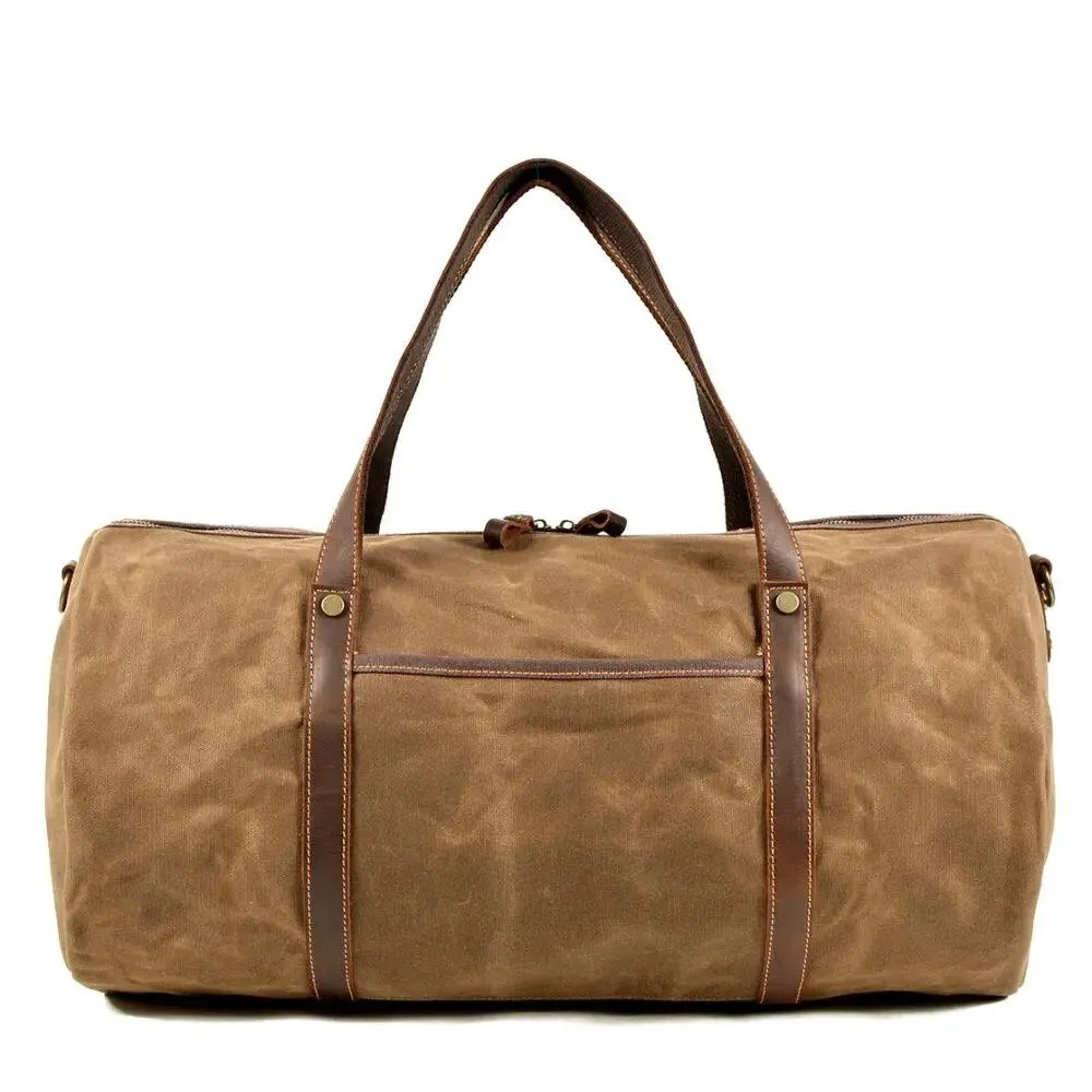 Waxed Canvas Travel Bag