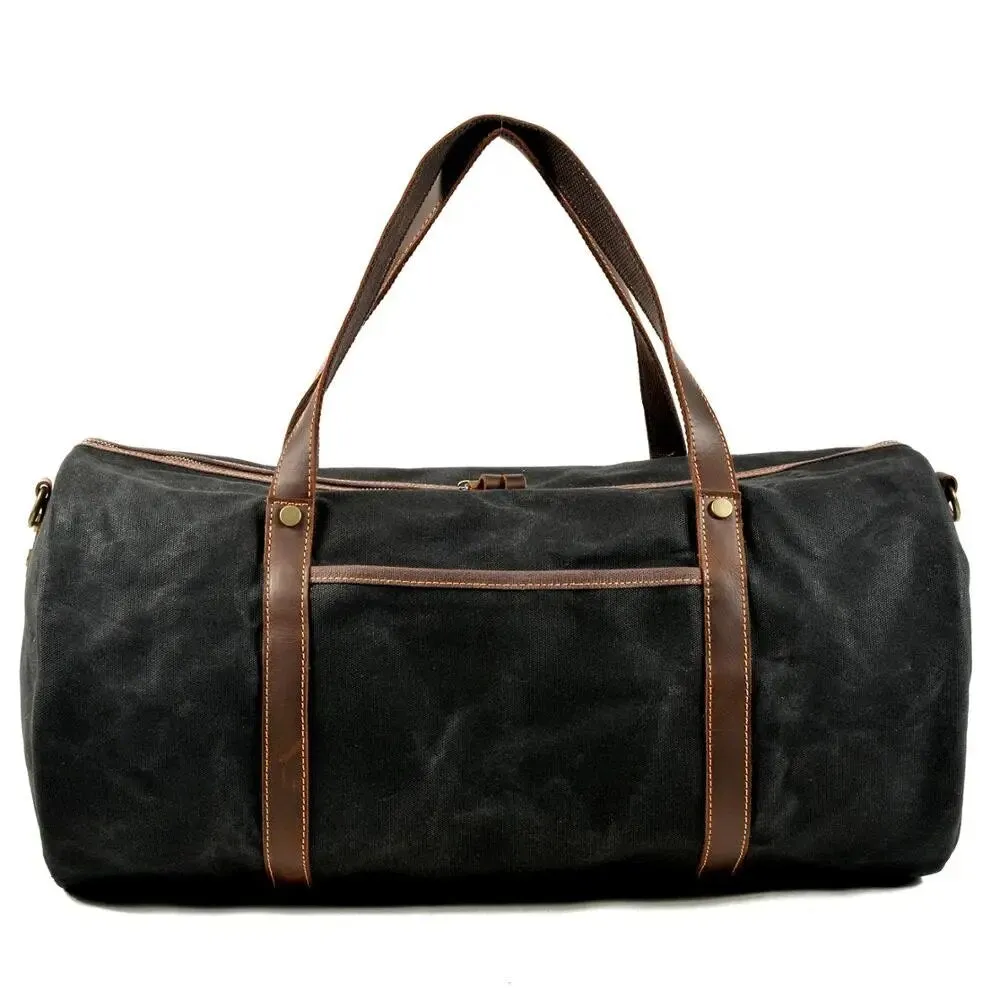 Waxed Canvas Travel Bag