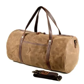 Waxed Canvas Travel Bag