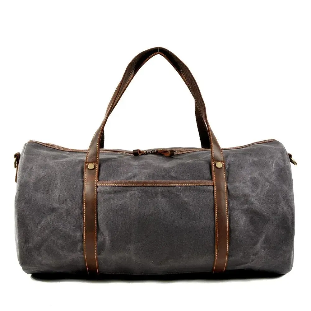 Waxed Canvas Travel Bag