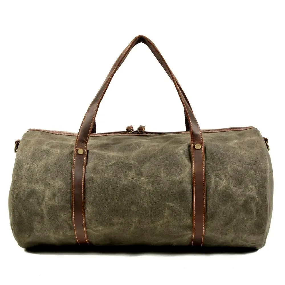 Waxed Canvas Travel Bag