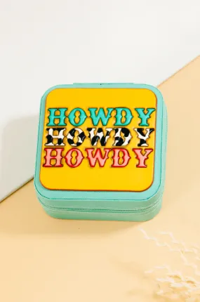 Western Travel Jewelry Box