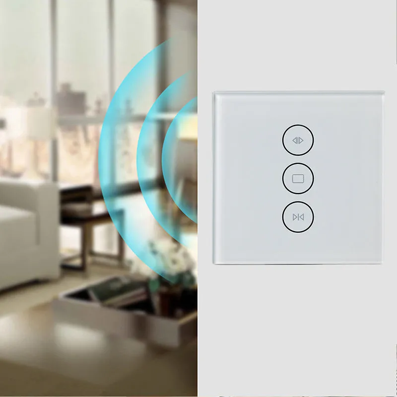 WiFi Smart Curtain Switch Smart Life Tuya for Electric Motorized Curtain Blind Roller Shutter Works with Alexa and Google Home