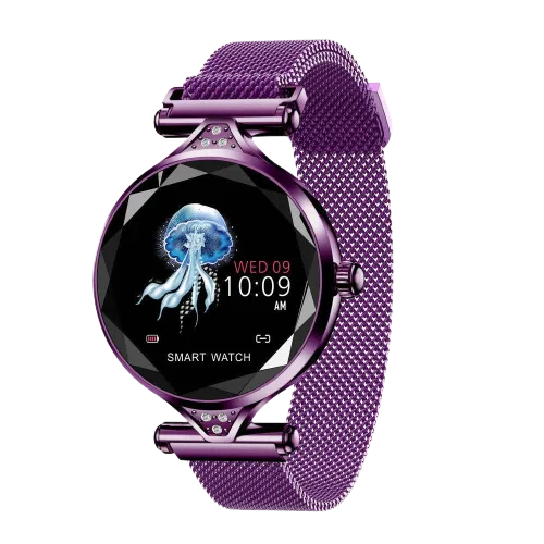Women Heart Rate Blood Pressure Bracelet Smart Watches