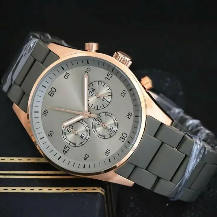 Wrist Watch For Men & Boys Grey